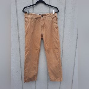 American Eagle Relaxed Straight Khaki Pants Size 31/30